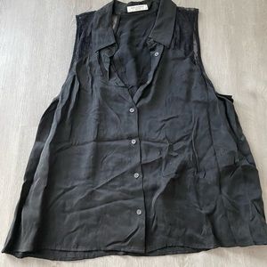 Equipment Black Blouse